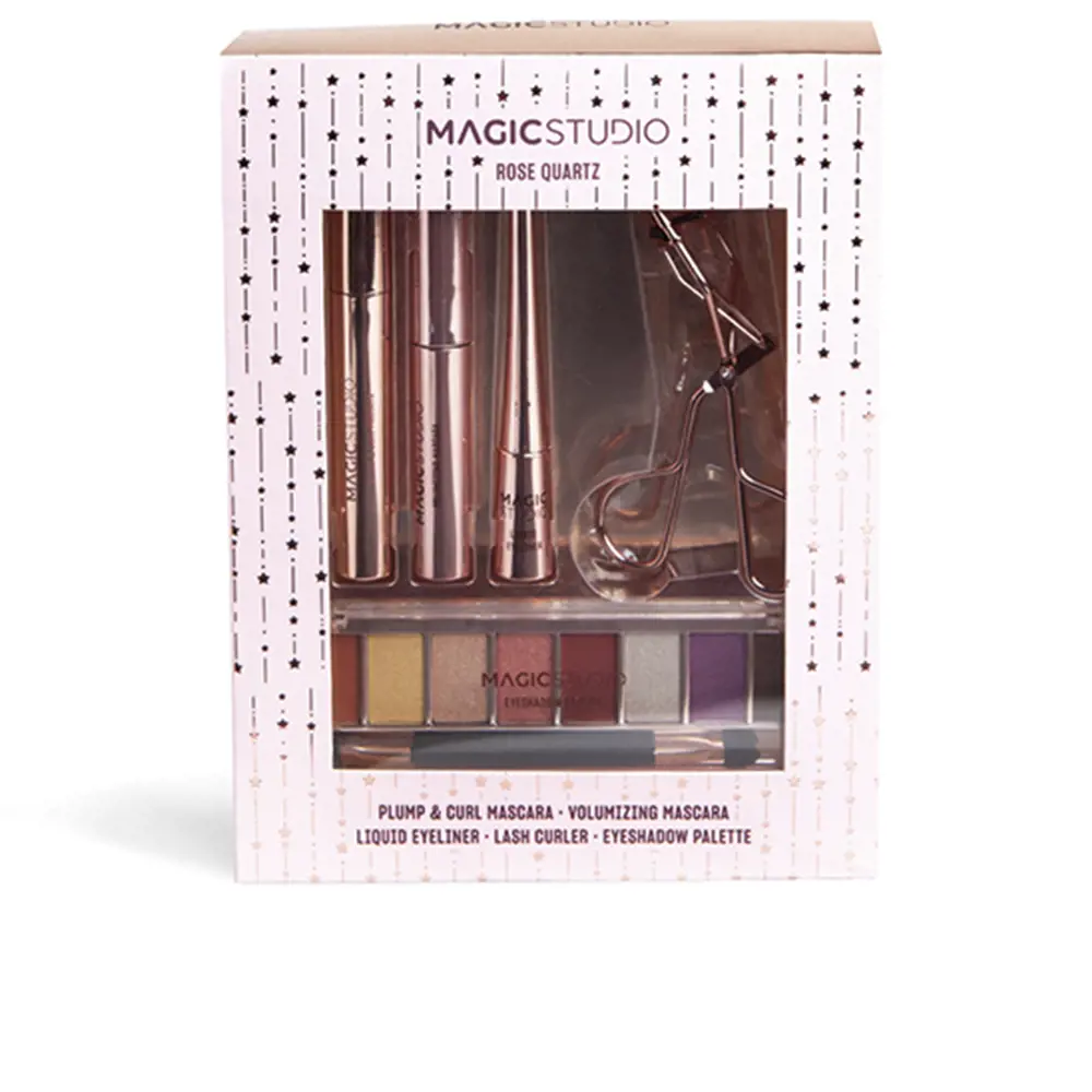 

Тени для век Rose quartz eye complet lote Magic Studio, 5 шт.