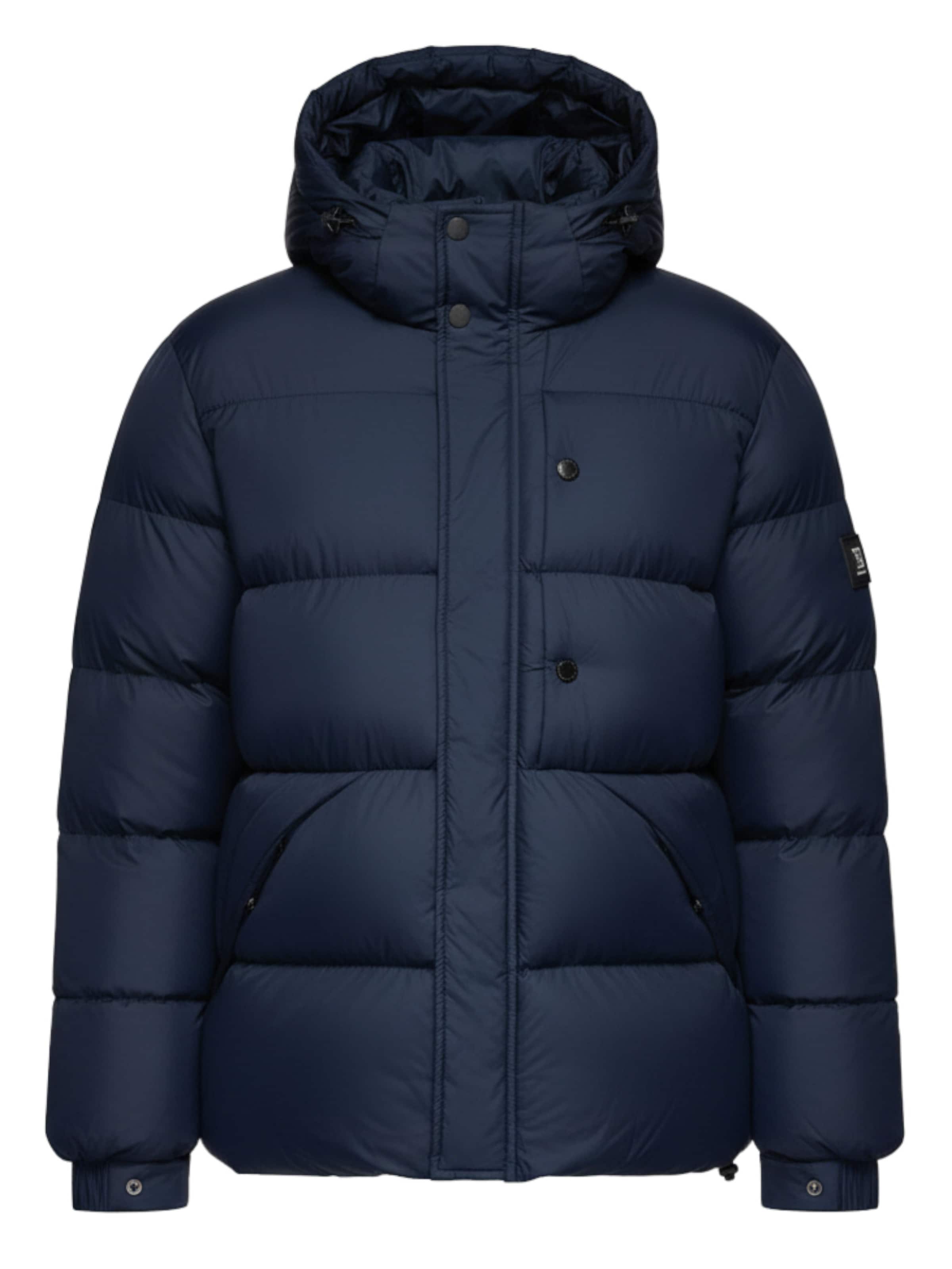 

Ombre Зимняя куртка 'OM-JAHP-0238' в цвете Night Blue