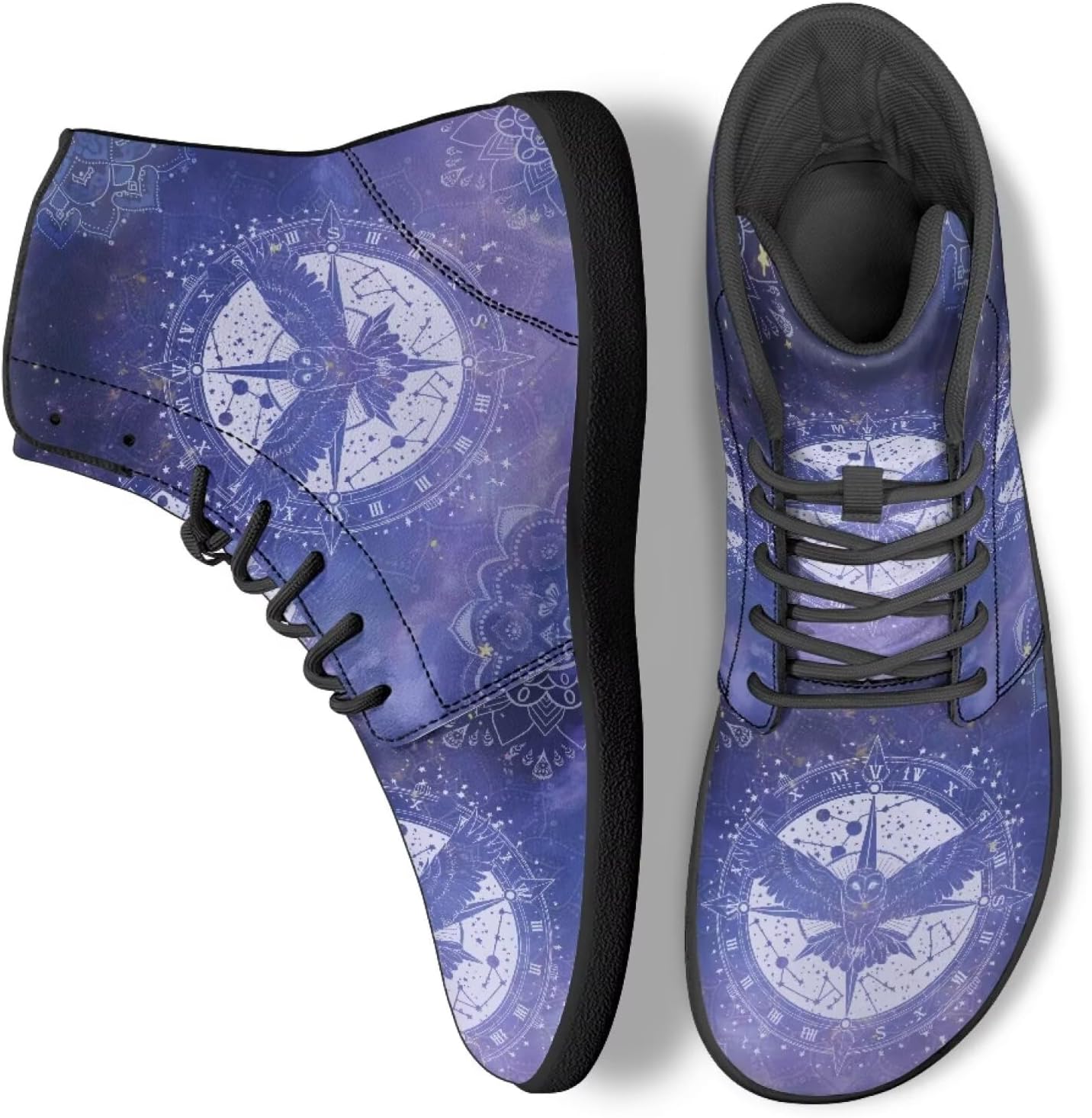 

Женские высокие кроссовки-бабочки для ходьбы, модные рабочие, офисные, спортивные, босоножки Ecaestolph, синий