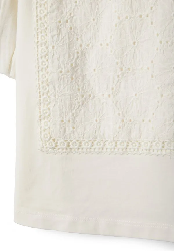 Простая футболка Ovs, Soft White — фото 4