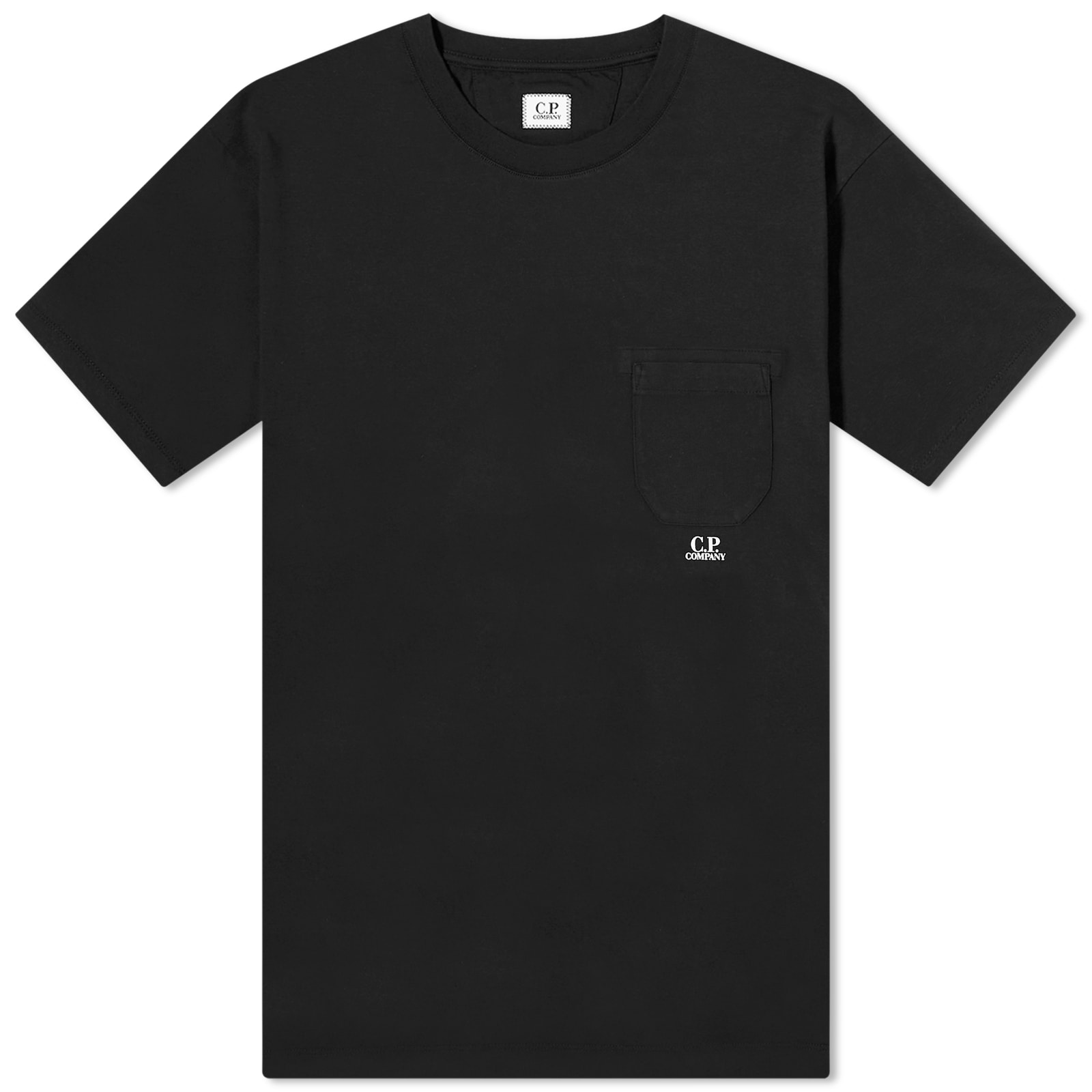 

Футболка C.P. Company Pocket Logo T-Shirt, черный