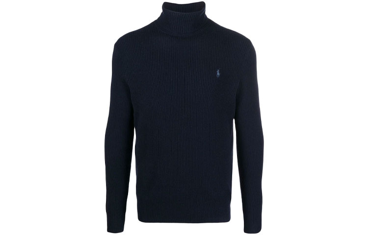 

Водолазка с вышитым логотипом Polo Ralph Lauren, синий