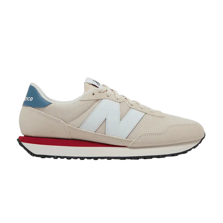

Кроссовки New Balance 237 'Linen Elemental Blue Red', кремовый