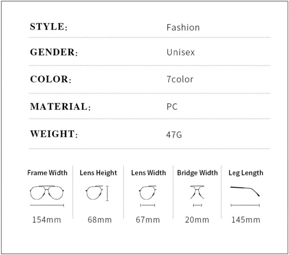 

Солнцезащитные очки неправильной квадратной формы 2027 года для женщин и мужчин, двухцветная оправа, винтажный стиль, защита от ультрафиолета UV400 MTZJH, White