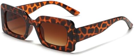 

Классические винтажные солнцезащитные очки для женщин, модная прямоугольная оправа, яркие цвета, очки для активного отдыха и путешествий, защита от ультрафиолета UV400 MTZJH, C16