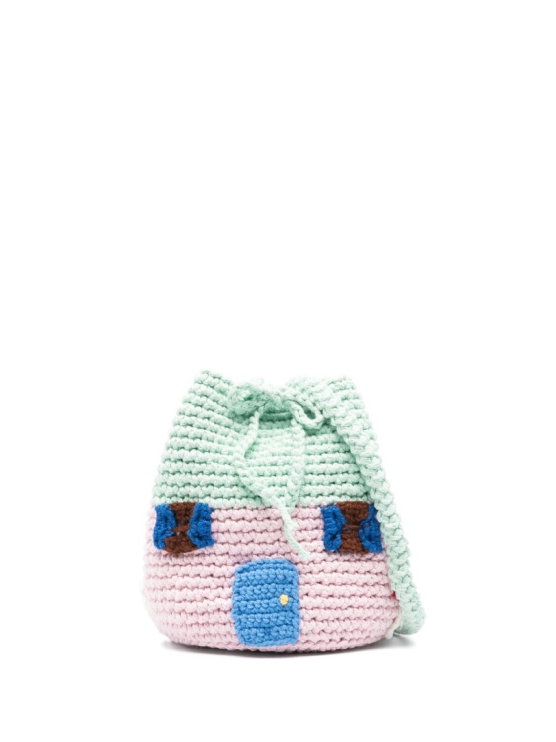 

Stella McCartney Kids сумка-ведро Toadstool House, зеленый