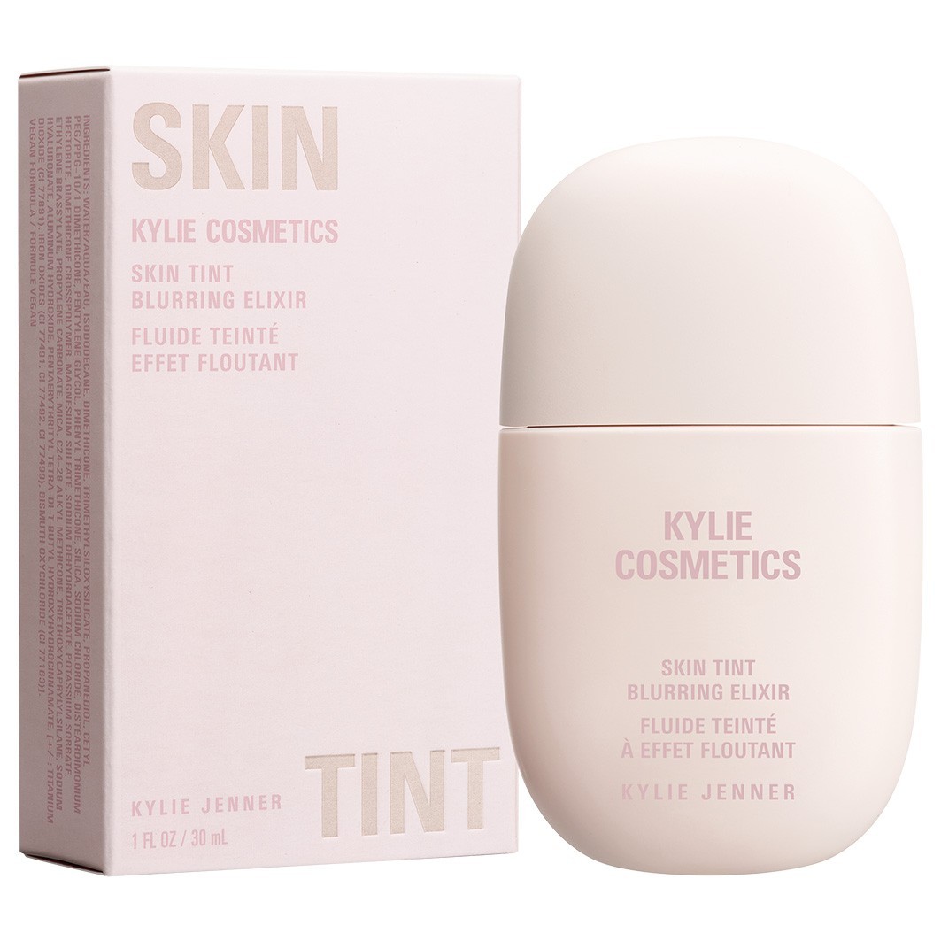 Тональный крем для лица skin tint blurring elixir Kylie Cosmetics, 8wn, объем 30 мл — фото 3
