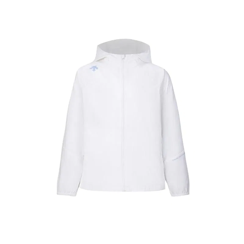 Детская куртка с капюшоном тонкая DESCENTE, WT-White