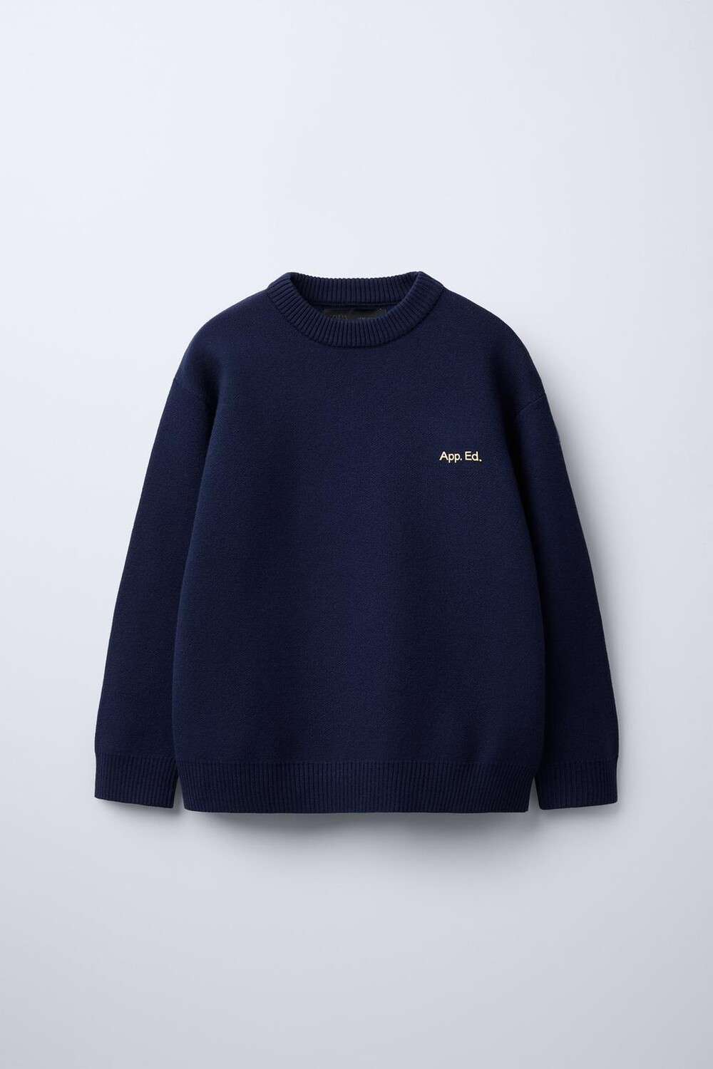 

Мягкий вязаный свитер ZARA, синий