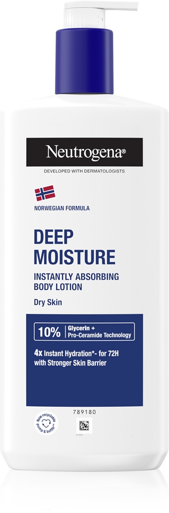 

Глубоко увлажняющий лосьон для тела с норвежской формулой Neutrogena, 400 мл