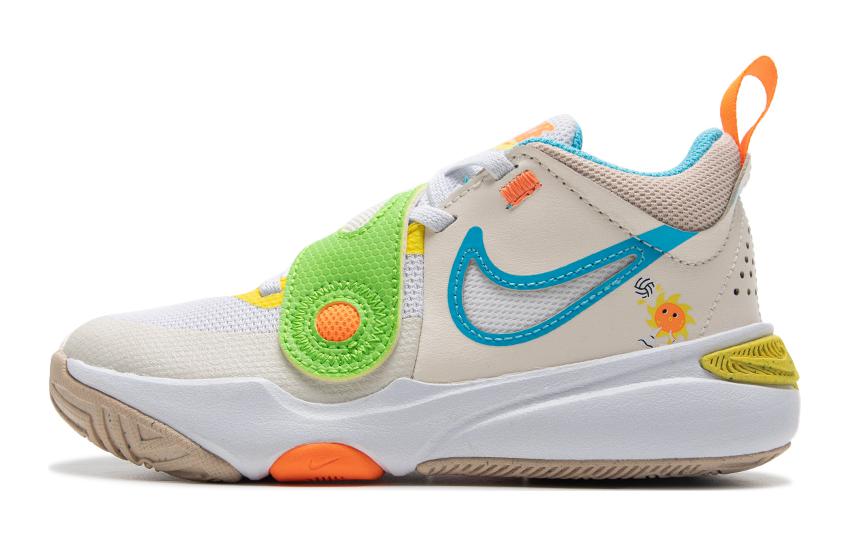 

Кроссовки Team Hustle D11 PS 'Play Freely' Nike, белый