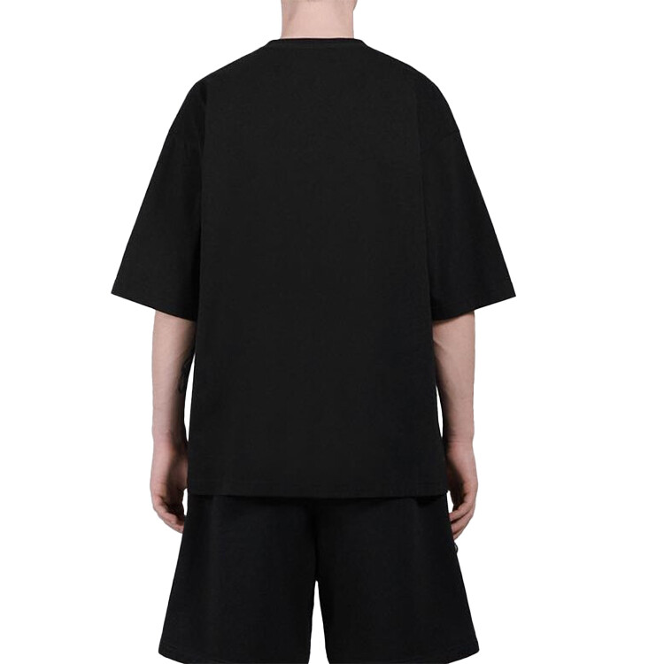 Футболка мужская Balenciaga Gym Wear Logo, черный — фото 4