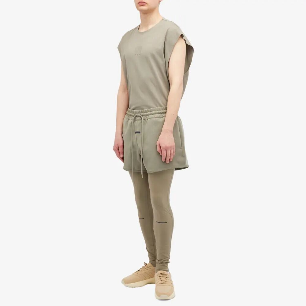 

Adidas Легкие беговые тайтсы x fear of god, серый