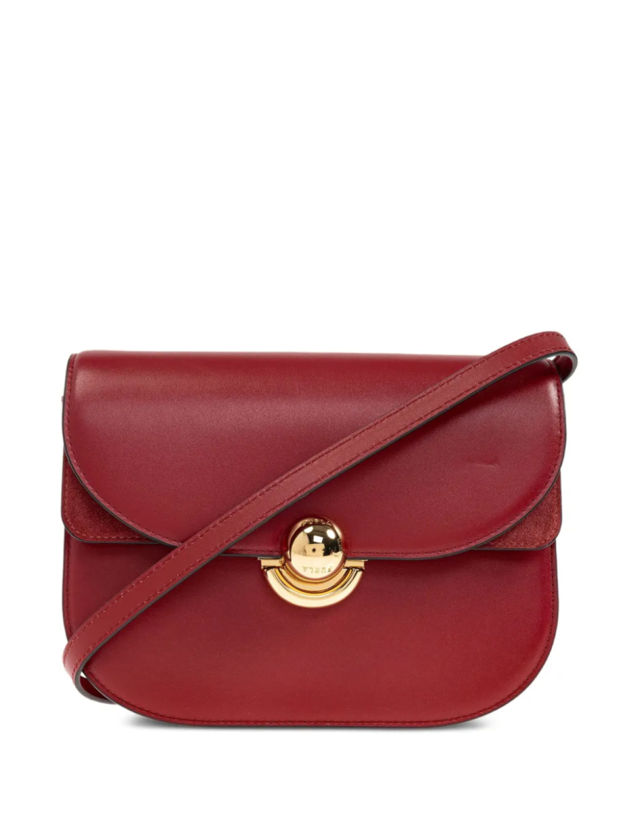 

Сумка Furla Sfera с закругленным клапаном через плечо, красный