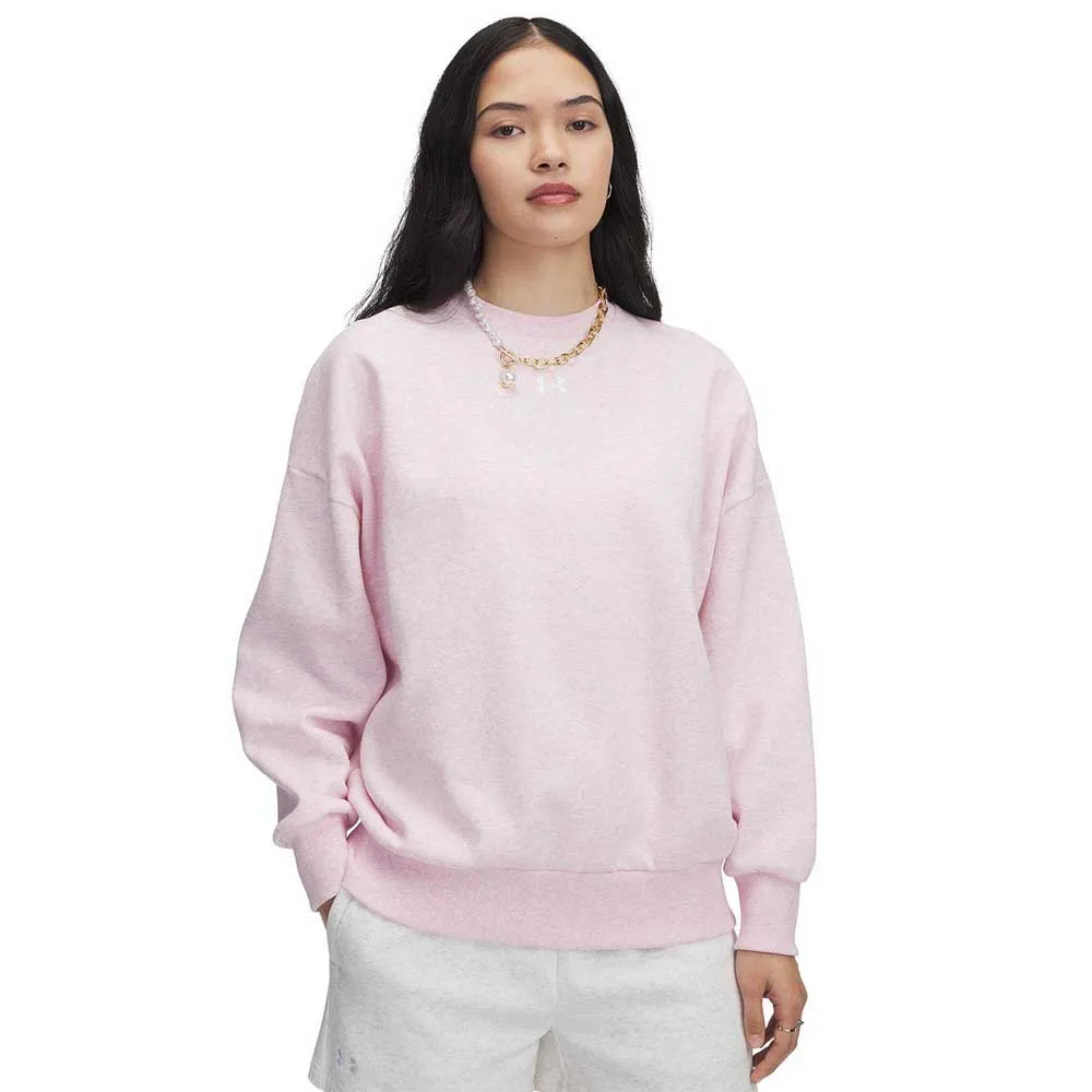 

Толстовка Under Armour Rival Fleece Oversized, розовый