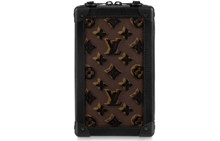 

LOUIS VUITTON Вертикальный мягкий багаж с монограммой Tuffetage черный