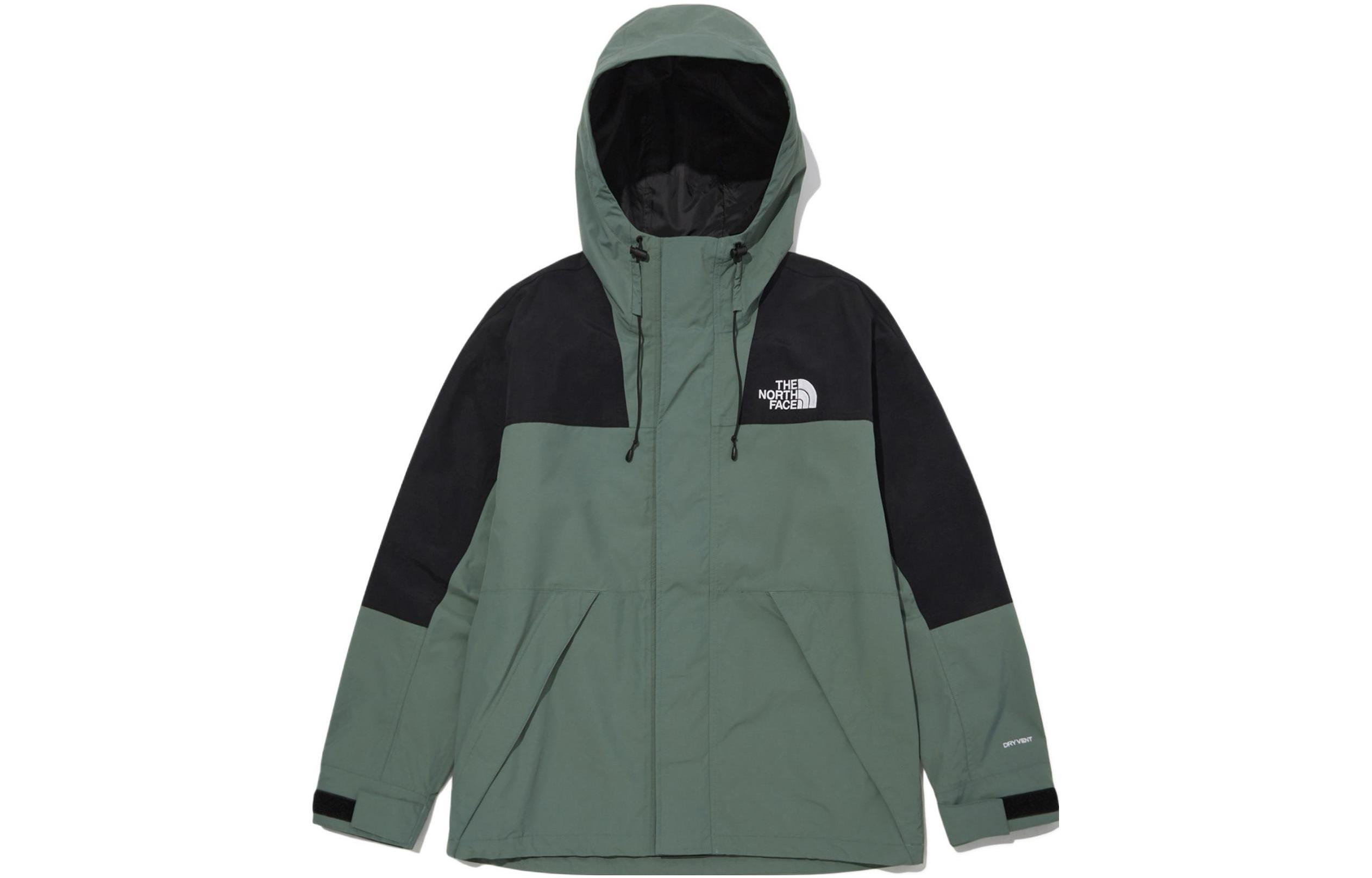 

Куртка унисекс зеленая The North Face, зеленый