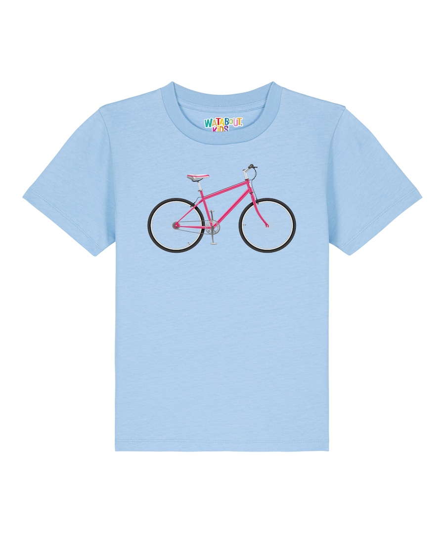 

Рубашка watabout.kids Pink Bike, светло-голубой
