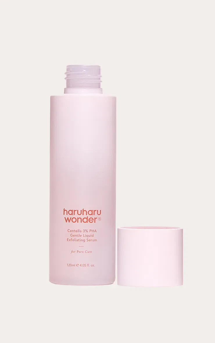 Сыворотка PrettyLittleThing — Отшелушивающая Haruharu Wonder Centella % PHA Gentle Liquid Exfoliating Serum , прозрачный, 120 мл — фото 2