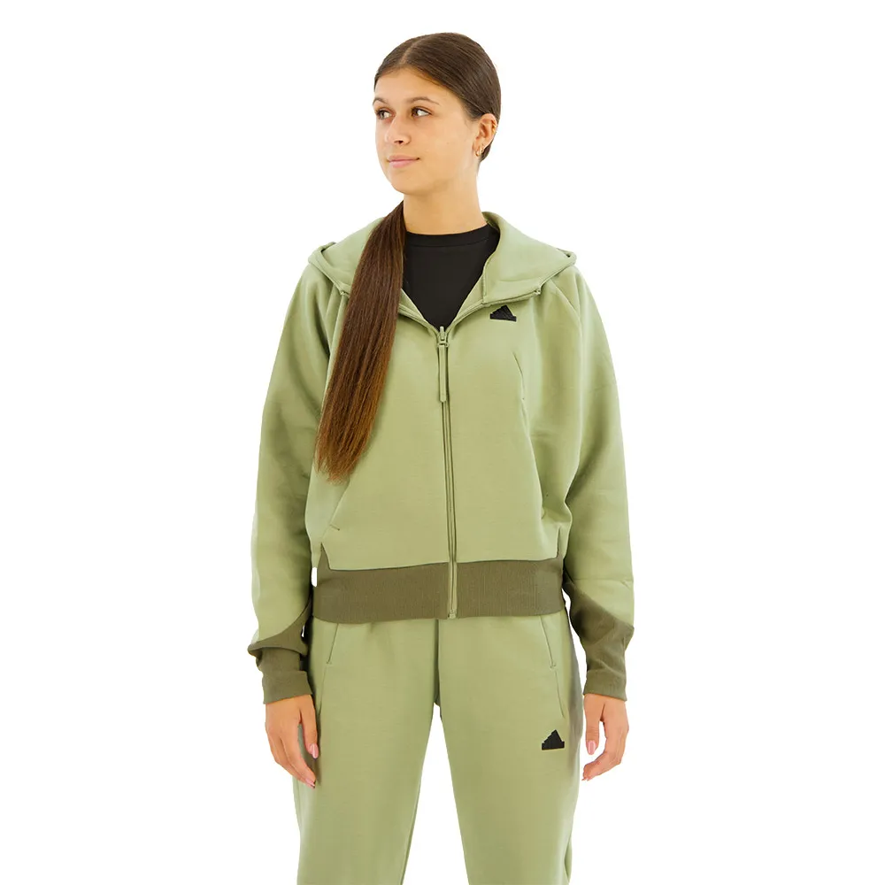 

Толстовка adidas Z.N.E full zip, зеленый