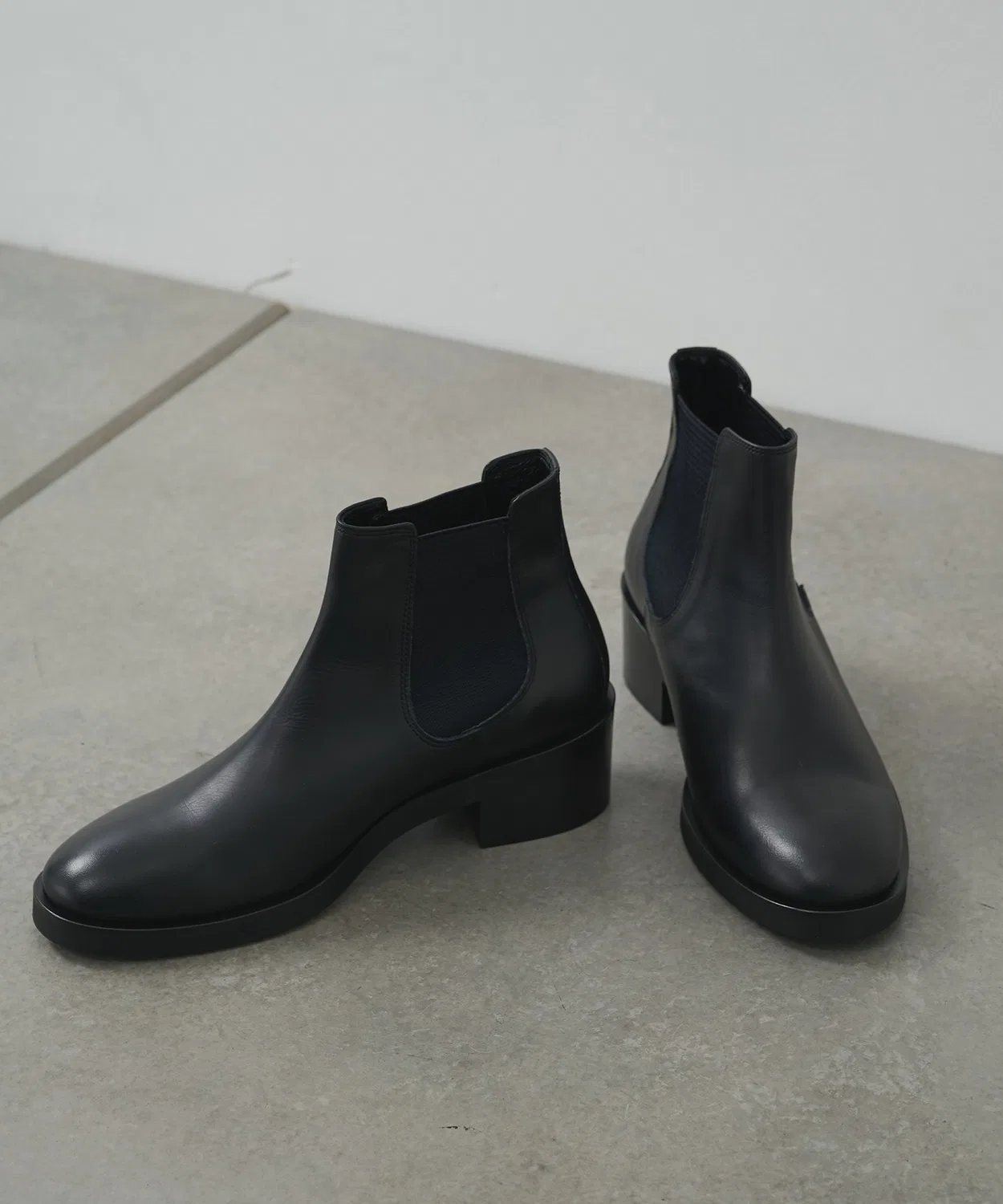 Ботинки PADRONE SIDE GORE BOOTS чёрные