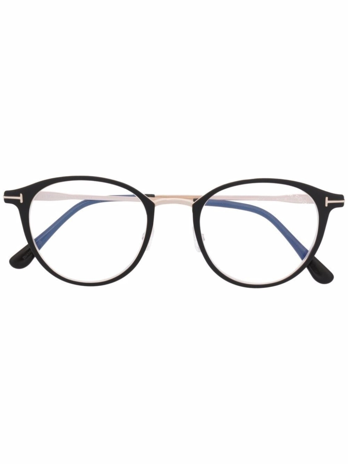 

TOM FORD Eyewear очки в круглой оправе, черный