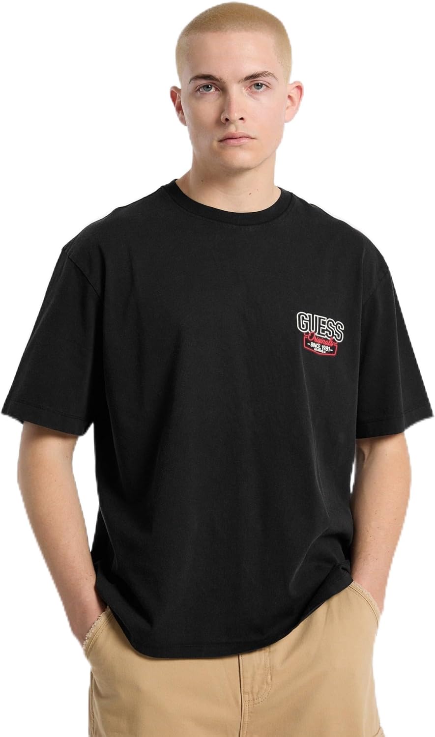 

Футболка GUESS Originals Eco American Classic, Jet Black Multi, Черный, Футболка GUESS Originals Eco American Classic, Jet Black Multi