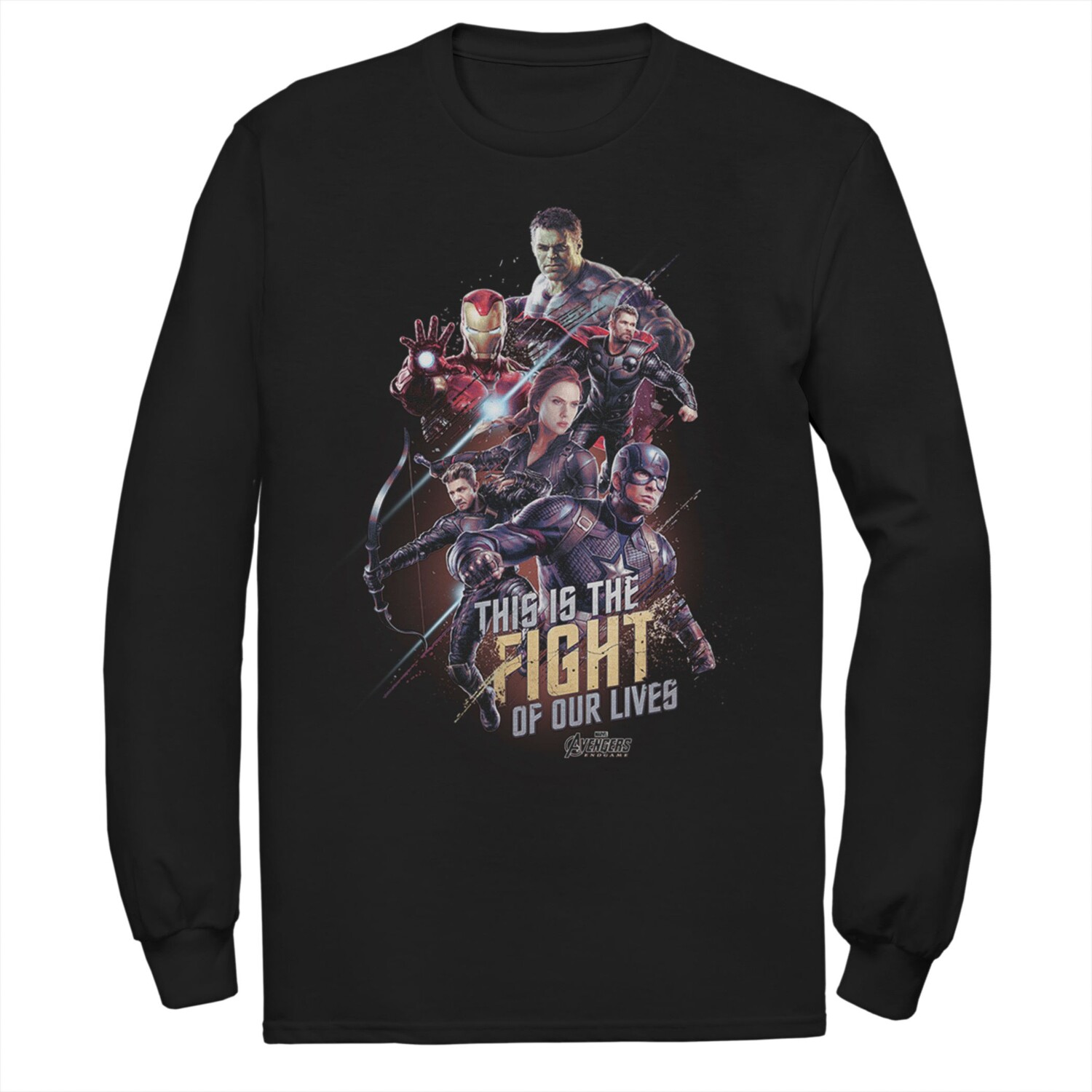 

Мужская футболка Marvel Avengers Endgame Group Final Fight Licensed Character