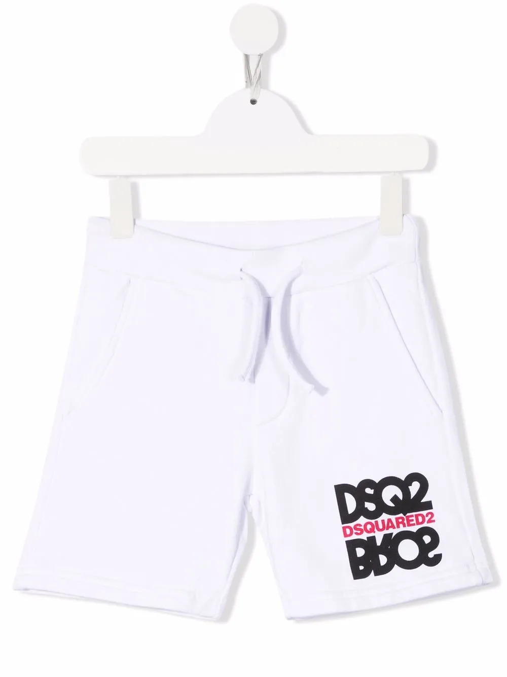 

Шорты с логотипом DSQUARED2 KIDS, белый