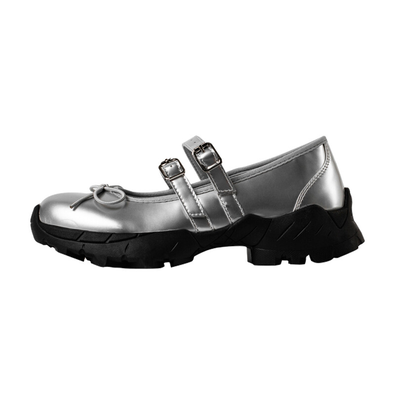 Туфли Мэри Джейн женские Wonderful Couple, цвет Liquid Silver