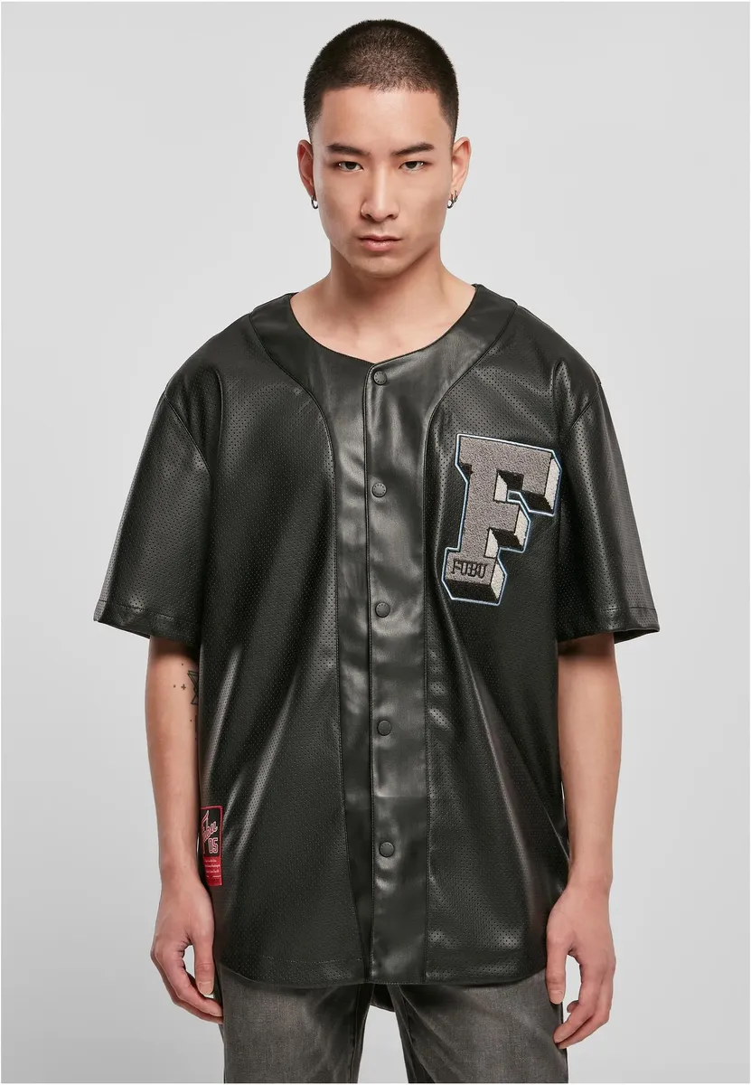 

Рубашка Fubu с длинными рукавами " Fubu Men's College Leather Baseball Jersey" (1 шт.), голубой