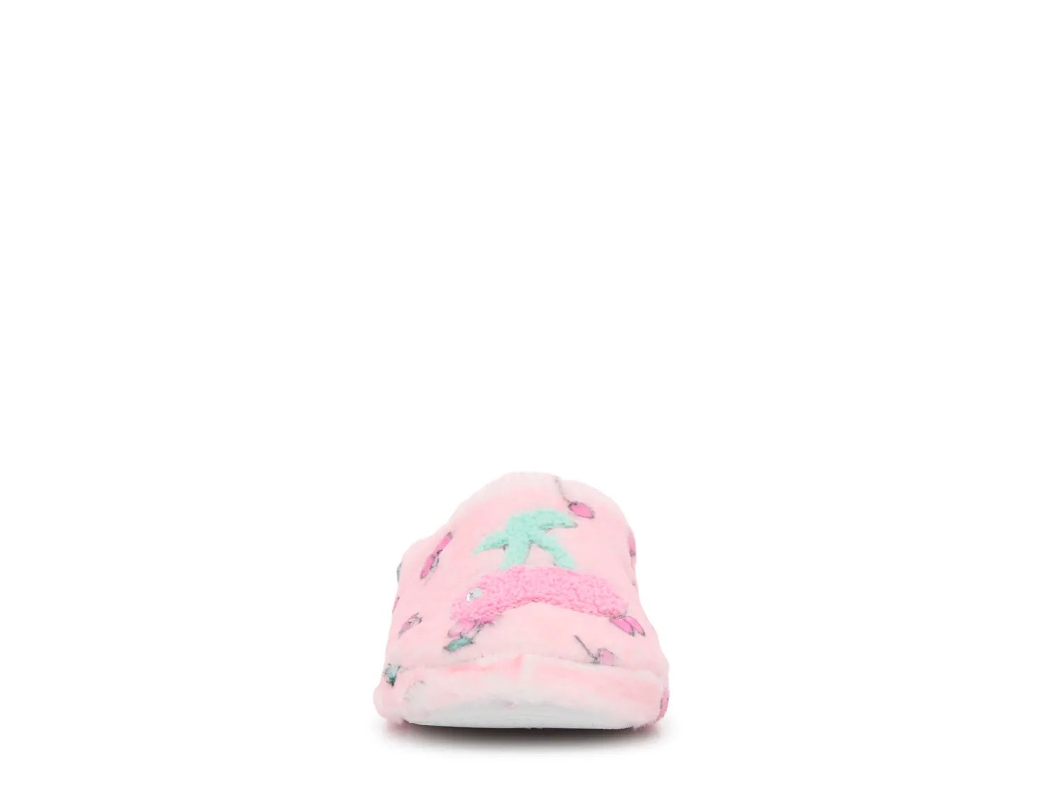 Тапочки OMG Accessories Cherry Plush Slipper - Kids', светло-розовый — фото 2