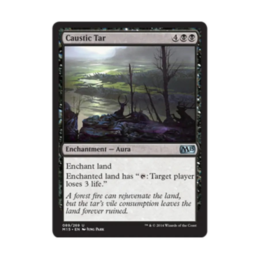 

CCG Каустическая смола (U), MTG - Magic 2015