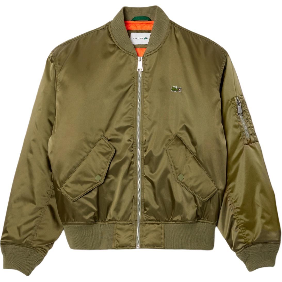 

LACOSTE Утепленная куртка-бомбер, Khaki Green