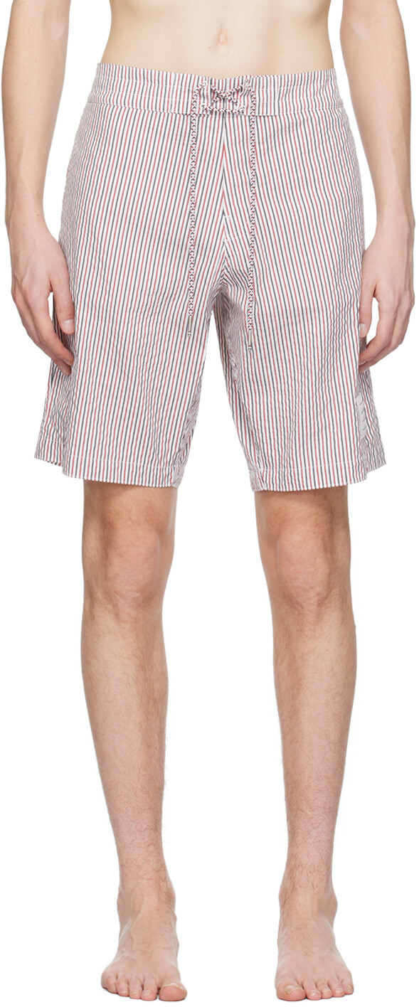 

Полосатые шорты для плавания Thom Browne