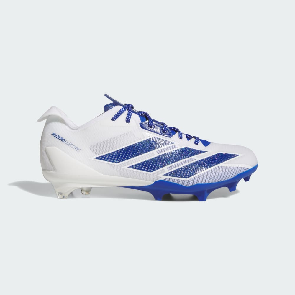 

Бутсы Adidas Adizero Electric Football Cleats, цвет Cloud White/Royal Blue/Cloud White