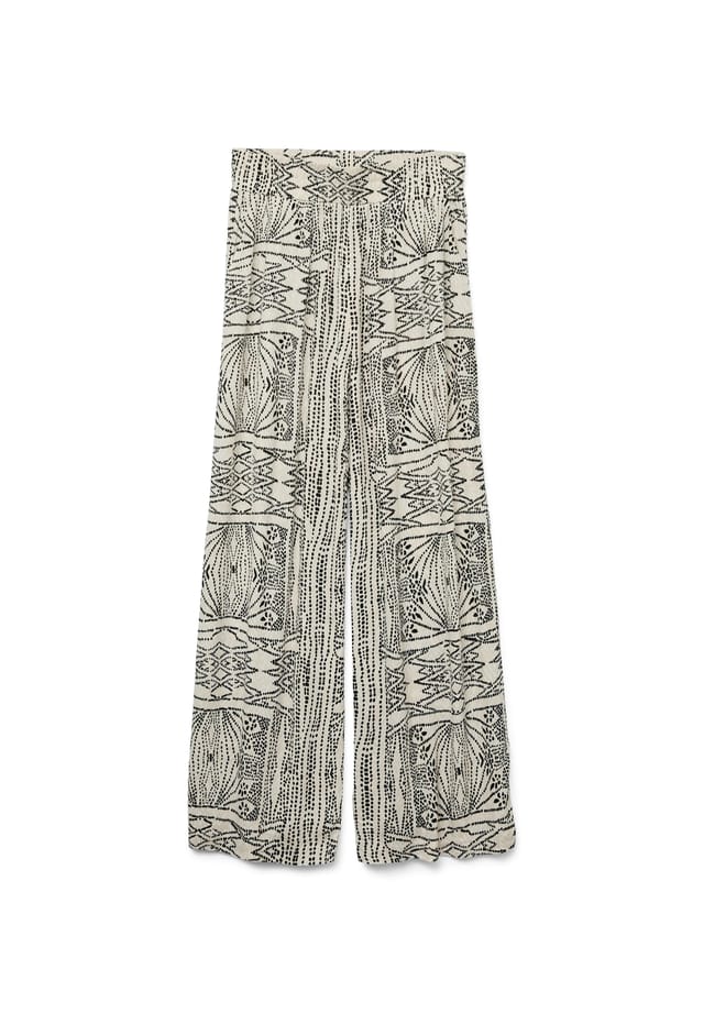 

Брюки из ткани "менни" с эластичным поясом Vero Moda, цвет 175626010 oatmeal