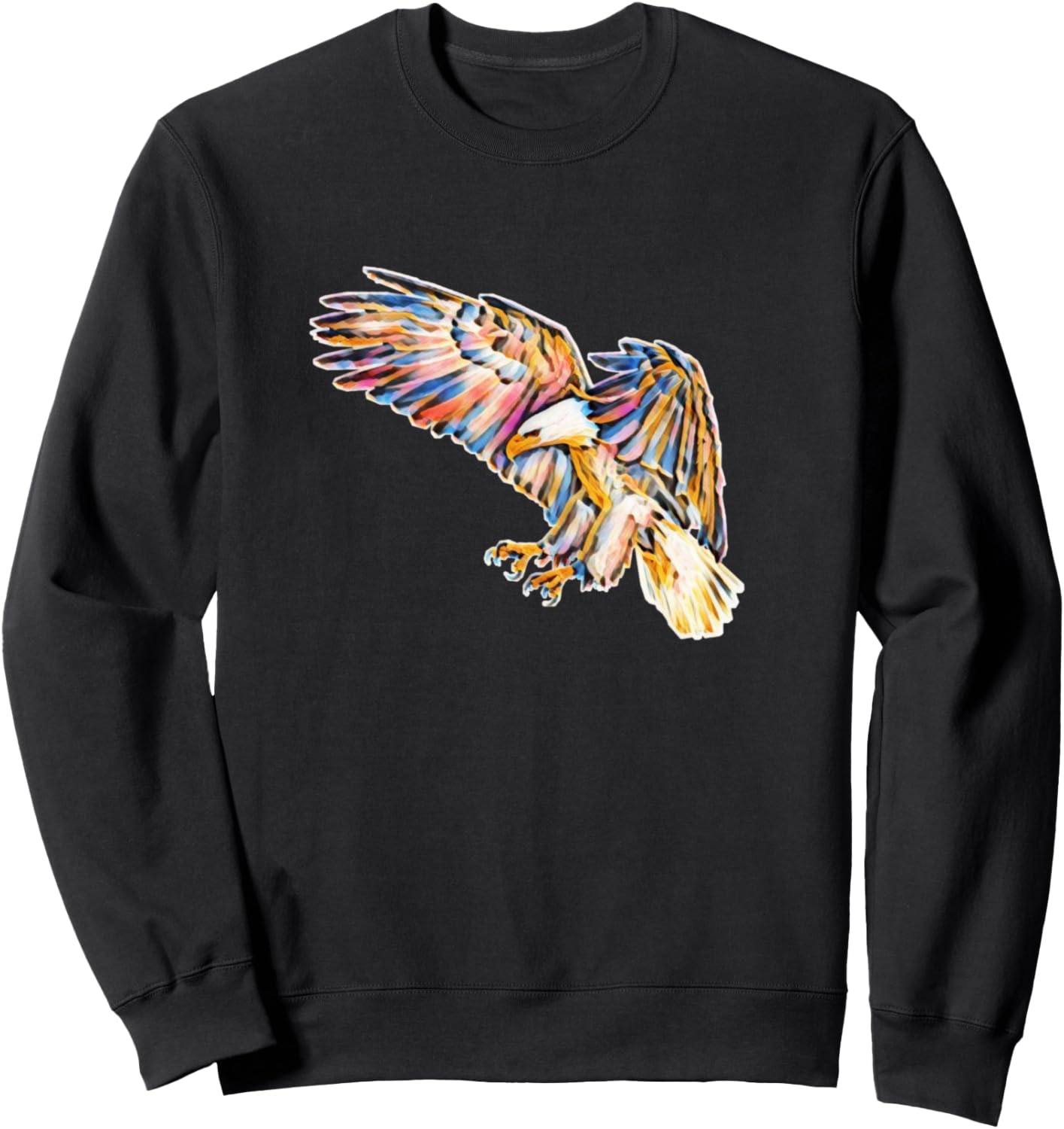 

Толстовка с изображением орла и хищной птицы Eagle Bird Of Prey Men'S Women'S - Kids Boys Girls Gift, черный