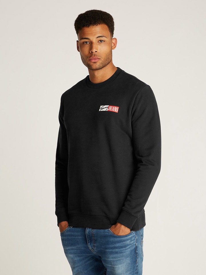 

Толстовка TOMMY JEANS, черный