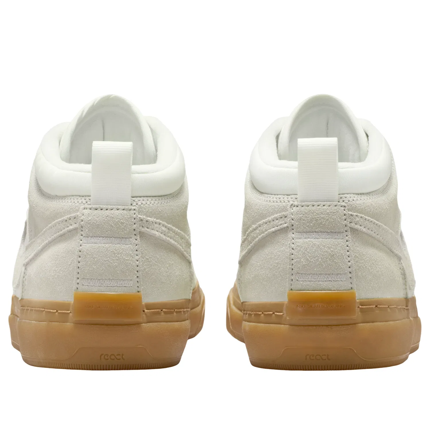 Кроссовки Nike SB React Leo 'Sail Gumlight Brown' IR1889-100, бежевый — фото 3