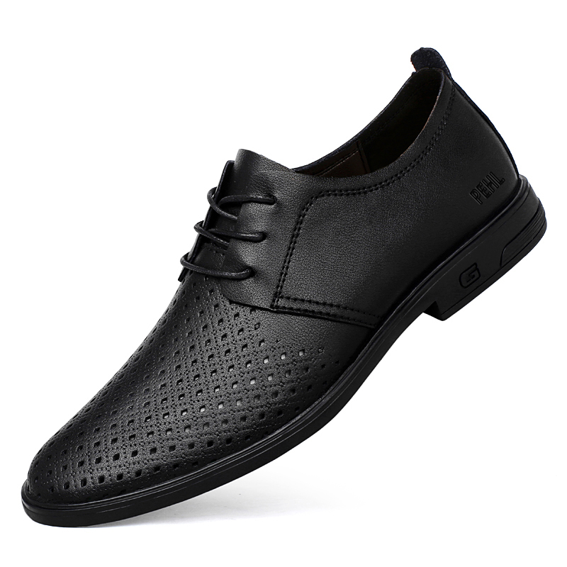PEHL Мужские повседневные кроссовки Low Top черные всесезонные, цвет Black All-Season — фото 4