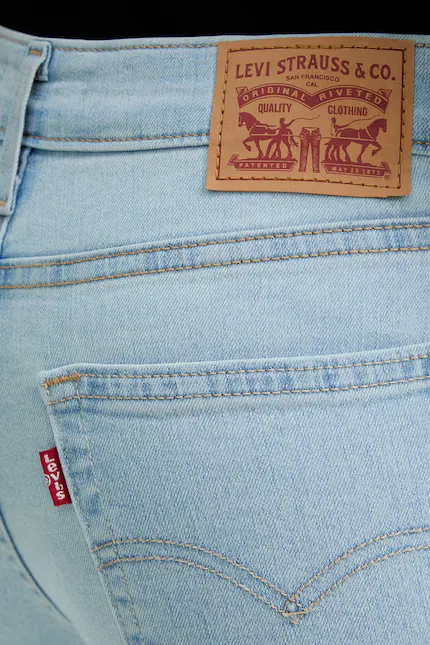 Джинсы bootcut с высокой талией 725 High Rise Bootcut Levi's, синий — фото 4