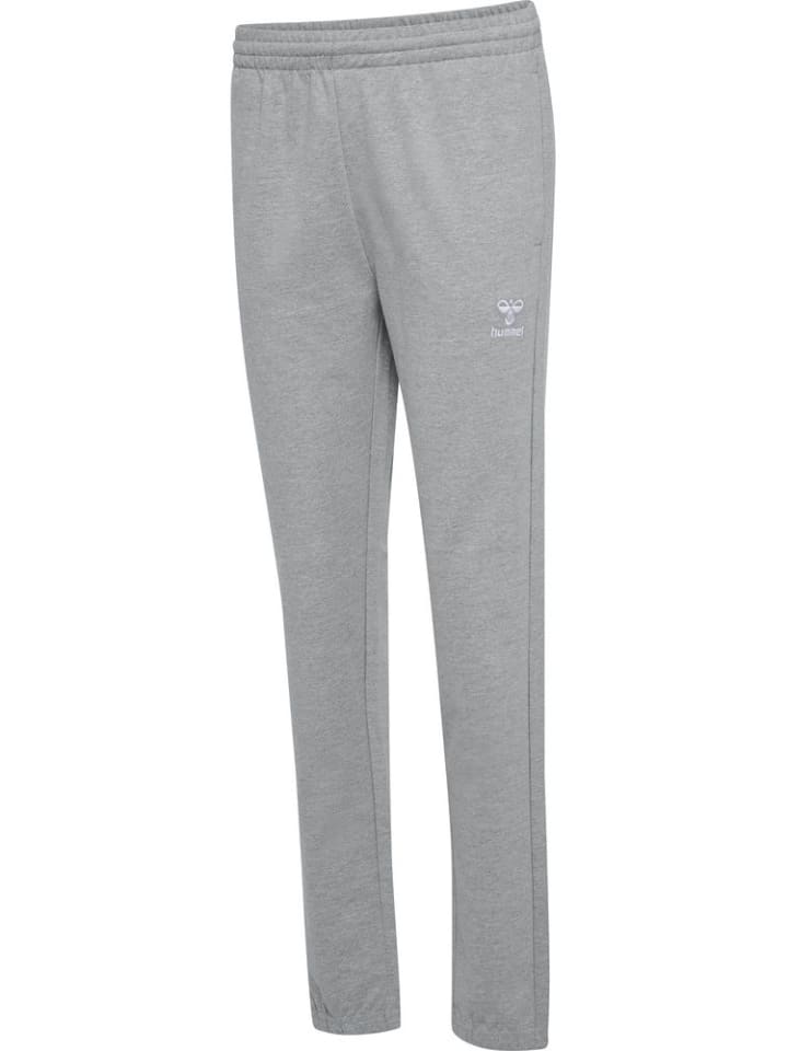 

Спортивные брюки "Hmlgo 2.0 Sweatpants Woman" серого цвета Hummel