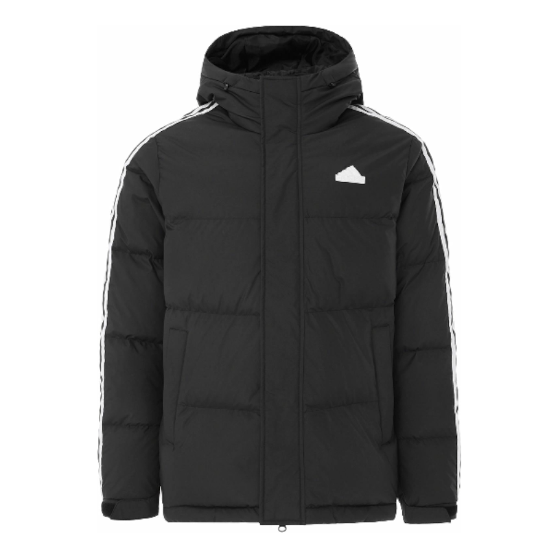 

Пуховая куртка Adidas, черная, модель