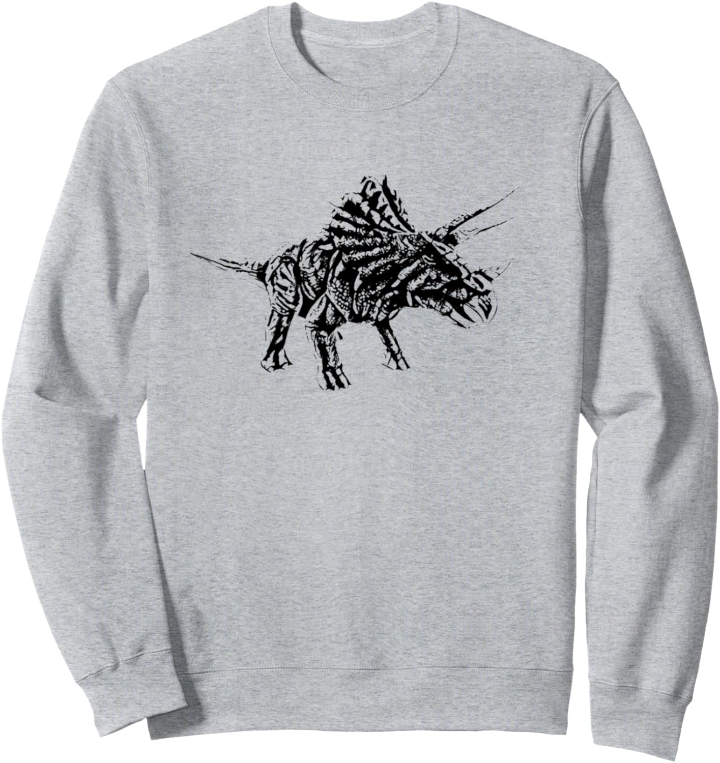 

Толстовка с изображением динозавра Трицератопса Triceratops Dinosaur - Dinosawa Gifts For Men, Women, Kids, And Boys, серый