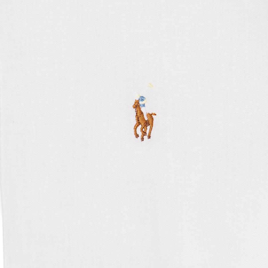 Polo Ralph Lauren Мужская рубашка с белым лацканом, средней толщины, другие — фото 4