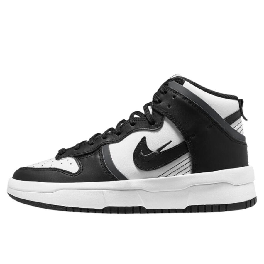 NIKE Кроссовки Dunk High Rebel черно-белые