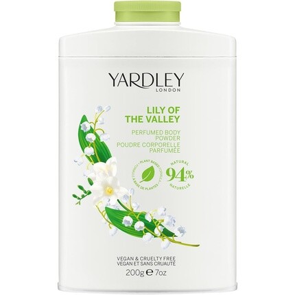 

Парфюмированная пудра для тела «Ландыш» 200 г Yardley London