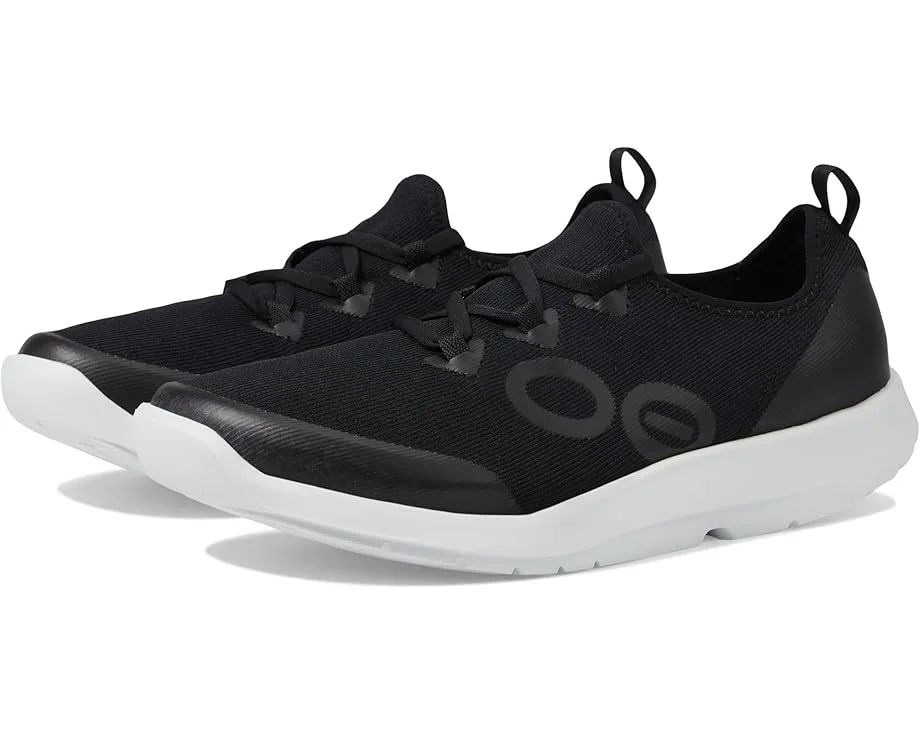 Кроссовки OOFOS Men's OOmg Sport LS Shoe, White/Black