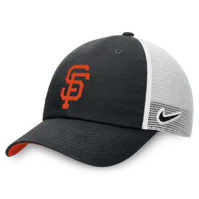 

Бейсболка Nike San Francisco Giants Heritage86, черный/белый